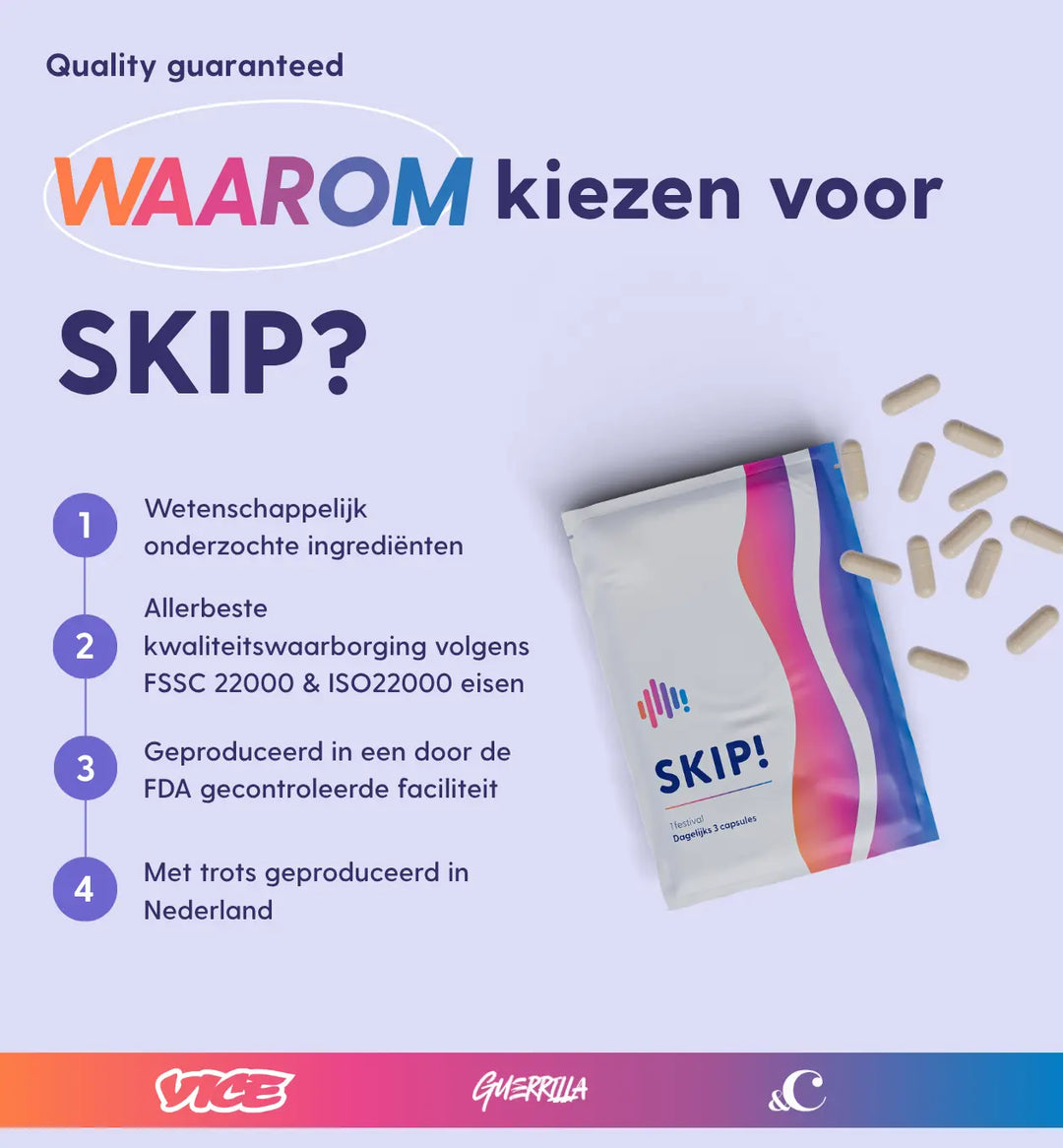 WAAROM SKIP!